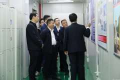 宜春市电子信息产业链招商小分队莅临九游app·公司官方站入口-九游(中国)参观调研